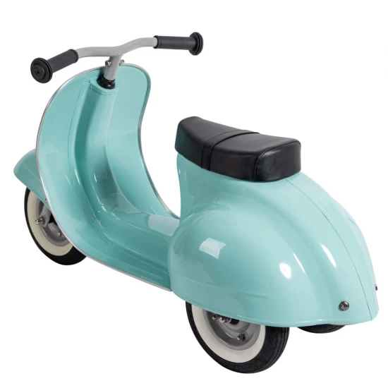 Trotineta ride on pentru copii Vespa Ambosstoy Hape verde menta