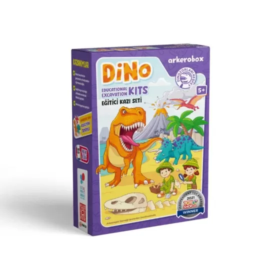Set arheologic educational si puzzle 3D Arkerobox Dino Set arheologic educational si puzzle 3D Arkerobox Dino