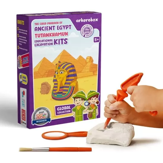 Set arheologic educational si puzzle 3D Arkerobox Egiptul Antic - Tutankhamon Set arheologic educational si puzzle 3D Arkerobox Egiptul Antic - Tutankhamon