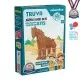 Set arheologic educational si puzzle 3D Arkerobox Grecia Antica - Calul Troian Set arheologic educational si puzzle 3D Arkerobox Grecia Antica - Calul Troian