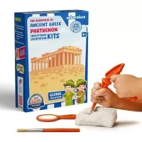 Arkerobox - Set arheologic educational si puzzle 3D Grecia antica - Parthenon