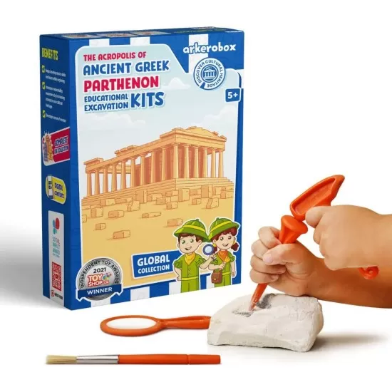 Arkerobox - Set arheologic educational si puzzle 3D Grecia antica - Parthenon Arkerobox - Set arheologic educational si puzzle 3D Grecia antica - Parthenon
