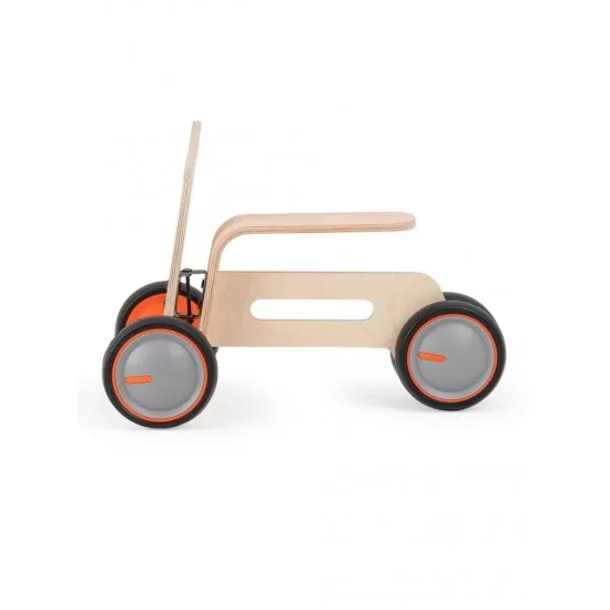 Bicicleta fara pedale cu 3 roti pentru copii MamaToyz Tribike din lemn natural Bicicleta fara pedale cu 3 roti pentru copii MamaToyz Tribike din lemn natural