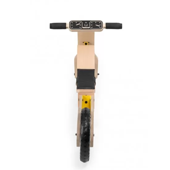 Bicicleta fara pedale MamaToyz RideMe din lemn natural Bicicleta fara pedale MamaToyz RideMe din lemn natural
