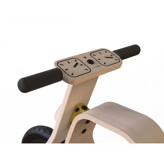 Bicicleta fara pedale MamaToyz RideMe din lemn natural Bicicleta fara pedale MamaToyz RideMe din lemn natural