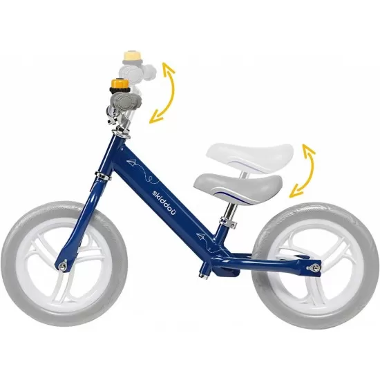 Bicicleta fara pedale Nils Skiddou Denim Bleumarin Bicicleta fara pedale Nils Skiddou Denim Bleumarin