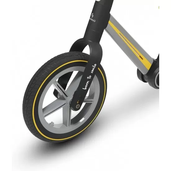 Bicicleta pliabila fara pedale Skiddou Ronny Galben