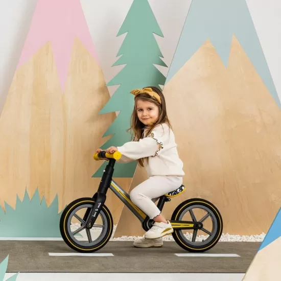 Bicicleta pliabila fara pedale Skiddou Ronny Galben