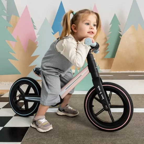 Bicicleta pliabila fara pedale Skiddou Ronny Keep Pink Roz Bicicleta pliabila fara pedale Skiddou Ronny Keep Pink Roz