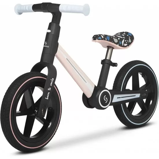 Bicicleta pliabila fara pedale Skiddou Ronny Keep Pink Roz Bicicleta pliabila fara pedale Skiddou Ronny Keep Pink Roz