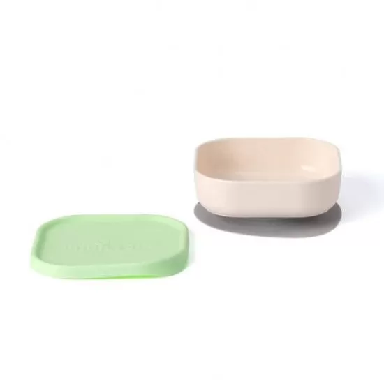 Bol pentru hrana bebelusi Miniware Snack Bowl, 100% din materiale naturale biodegradabile, Vanilla/Key Lime Bol pentru hrana bebelusi Miniware Snack Bowl, 100% din materiale naturale biodegradabile, Vanilla/Key Lime