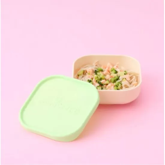 Bol pentru hrana bebelusi Miniware Snack Bowl, 100% din materiale naturale biodegradabile, Vanilla/Key Lime Bol pentru hrana bebelusi Miniware Snack Bowl, 100% din materiale naturale biodegradabile, Vanilla/Key Lime