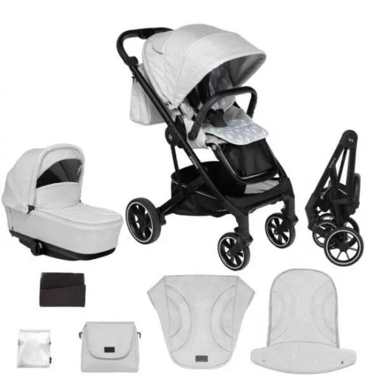 Carucior 2 in 1 Skiddou Moss Normandic Dream Gri Carucior 2 in 1 Skiddou Moss Normandic Dream Gri