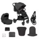 Carucior 2 in 1 Skiddou Moss Onyx Negru Carucior 2 in 1 Skiddou Moss Onyx Negru