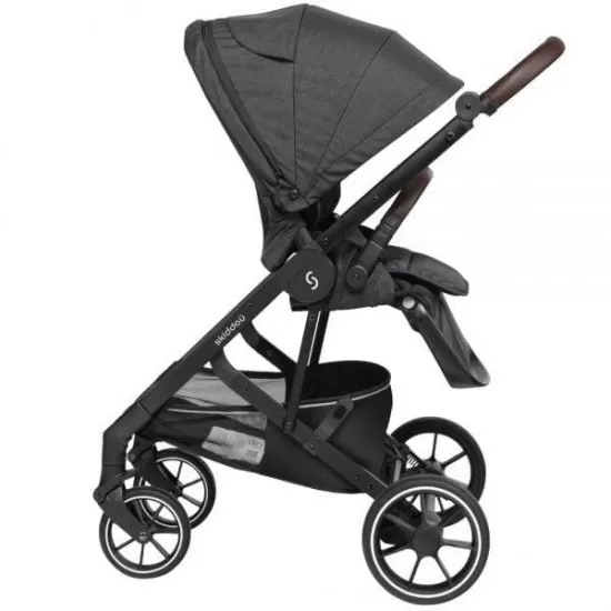 Carucior 2 in 1 Skiddou Moss Onyx Negru Carucior 2 in 1 Skiddou Moss Onyx Negru