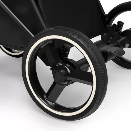 Carucior copii 2 in 1 Skiddou Oslo+ Onyx Negru Carucior copii 2 in 1 Skiddou Oslo+ Onyx Negru