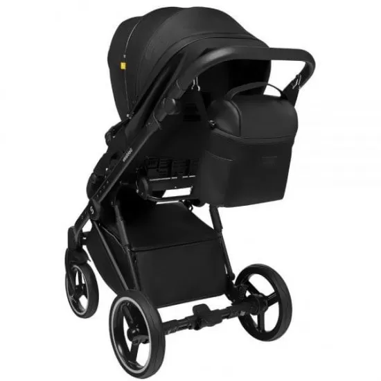 Carucior copii 2 in 1 Skiddou Oslo+ Onyx Negru Carucior copii 2 in 1 Skiddou Oslo+ Onyx Negru