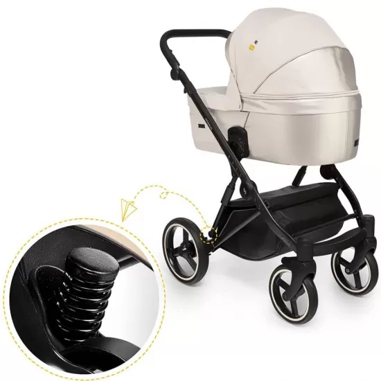 Carucior copii 2 in 1 Skiddou Oslo+ Vanilla delight Bej