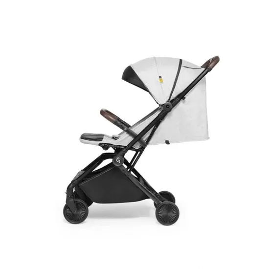 Carucior sport pliabil Skiddou Espoo Normandic Dream, ultracompact pentru calatorii, Gri Carucior sport pliabil Skiddou Espoo Normandic Dream, ultracompact pentru calatorii, Gri