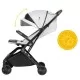 Carucior sport pliabil Skiddou Espoo Normandic Dream, ultracompact pentru calatorii, Gri Carucior sport pliabil Skiddou Espoo Normandic Dream, ultracompact pentru calatorii, Gri