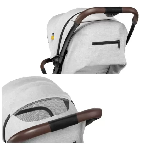 Carucior sport pliabil Skiddou Espoo Normandic Dream, ultracompact pentru calatorii, Gri Carucior sport pliabil Skiddou Espoo Normandic Dream, ultracompact pentru calatorii, Gri