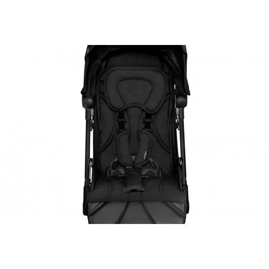 Carucior sport pliabil Skiddou Espoo+ Onyx, ultracompact pentru calatorii, Negru Carucior sport pliabil Skiddou Espoo+ Onyx, ultracompact pentru calatorii, Negru