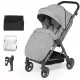 Carucior sport pliabil Skiddou Mell Normandic Dream, ultracompact pentru calatorii, Gri deschis Carucior sport pliabil Skiddou Mell Normandic Dream, ultracompact pentru calatorii, Gri deschis
