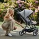 Carucior sport pliabil Skiddou Mell Normandic Dream, ultracompact pentru calatorii, Gri deschis Carucior sport pliabil Skiddou Mell Normandic Dream, ultracompact pentru calatorii, Gri deschis