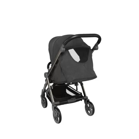 Carucior sport pliabil Skiddou Mell Onyx, ultracompact pentru calatorii, Negru Carucior sport pliabil Skiddou Mell Onyx, ultracompact pentru calatorii, Negru
