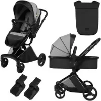 Carucior transformabil 2 in 1 Skiddou Nasjo Normandic Dream Gri