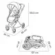 Carucior transformabil 2 in 1 Skiddou Nasjo Normandic Dream Gri Carucior transformabil 2 in 1 Skiddou Nasjo Normandic Dream Gri