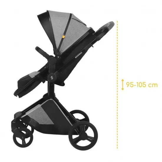 Carucior transformabil 2 in 1 Skiddou Nasjo Normandic Dream Gri Carucior transformabil 2 in 1 Skiddou Nasjo Normandic Dream Gri