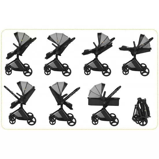 Carucior transformabil 2 in 1 Skiddou Nasjo Normandic Dream Gri Carucior transformabil 2 in 1 Skiddou Nasjo Normandic Dream Gri