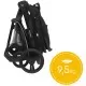 Carucior transformabil 2 in 1 Skiddou Nasjo Onyx Negru Carucior transformabil 2 in 1 Skiddou Nasjo Onyx Negru