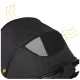 Carucior transformabil 2 in 1 Skiddou Nasjo Onyx Negru Carucior transformabil 2 in 1 Skiddou Nasjo Onyx Negru