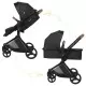 Carucior transformabil 2 in 1 Skiddou Nasjo Onyx Negru Carucior transformabil 2 in 1 Skiddou Nasjo Onyx Negru