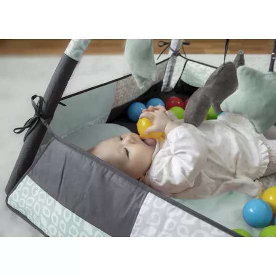 Centru de joaca cu bile BabyJem Toy Ball Play Mat Verde Centru de joaca cu bile BabyJem Toy Ball Play Mat Verde