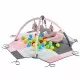 Centru de joaca cu bile BabyJem Toy Ball Play Mat Roz Centru de joaca cu bile BabyJem Toy Ball Play Mat Roz