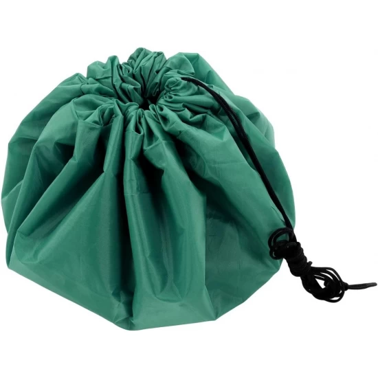 Covoras de joaca si saculet de jucarii 2 in 1 - Verde