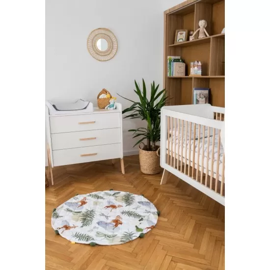 Covoras senzorial si educational bebelusi Skiddou Doee 105 cm Covoras senzorial si educational bebelusi Skiddou Doee 105 cm