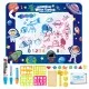Covorasul Magic Drool Space 100x80cm - Jucarie educativa de colorat cu apa