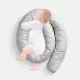 Cuib bebelusi Baby Nest BabyJem Gri