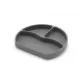 Farfurie din silicon cu 3 compartimente pentru auto-diversificare BabyJem Culoare Gri Farfurie din silicon cu 3 compartimente pentru auto-diversificare BabyJem Culoare Gri