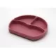 Farfurie din silicon cu 3 compartimente pentru auto-diversificare BabyJem Culoare Roz Farfurie din silicon cu 3 compartimente pentru auto-diversificare BabyJem Culoare Roz