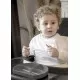 Farfurie din silicon cu 3 compartimente pentru auto-diversificare BabyJem Culoare Vernil Farfurie din silicon cu 3 compartimente pentru auto-diversificare BabyJem Culoare Vernil
