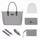 Geanta multifunctionala pentru parinti Skiddou Ingrid Evening Shadow Gri-Negru Geanta multifunctionala pentru parinti Skiddou Ingrid Evening Shadow Gri-Negru