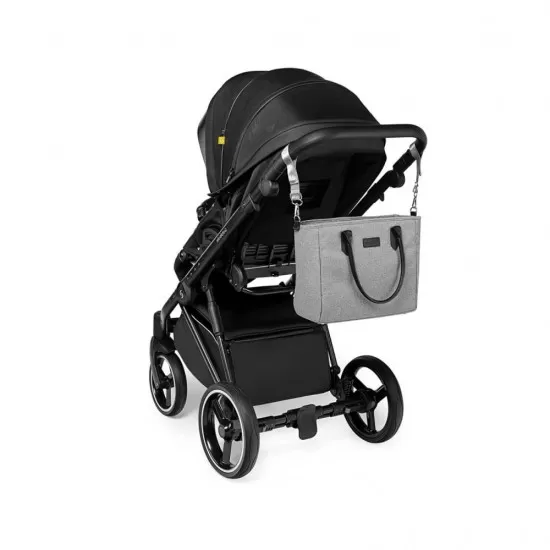 Geanta multifunctionala pentru parinti Skiddou Ingrid Evening Shadow Gri-Negru Geanta multifunctionala pentru parinti Skiddou Ingrid Evening Shadow Gri-Negru