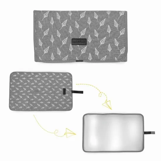 Geanta multifunctionala pentru parinti Skiddou Ingrid Evening Shadow Gri-Negru Geanta multifunctionala pentru parinti Skiddou Ingrid Evening Shadow Gri-Negru