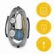 Geanta multifunctionala pentru parinti Skiddou Ingrid Evening Shadow Gri-Negru Geanta multifunctionala pentru parinti Skiddou Ingrid Evening Shadow Gri-Negru