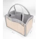 Geanta organizator scutece si accesorii copii/bebelusi BabyJem culoare Somon Geanta organizator scutece si accesorii copii/bebelusi BabyJem culoare Somon